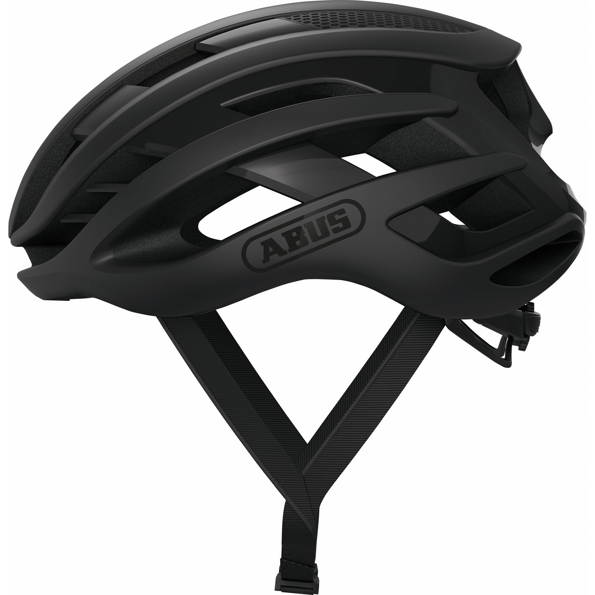 Abus Airbreaker Fahrradhelm (Größe 57-61CM, schwarz)