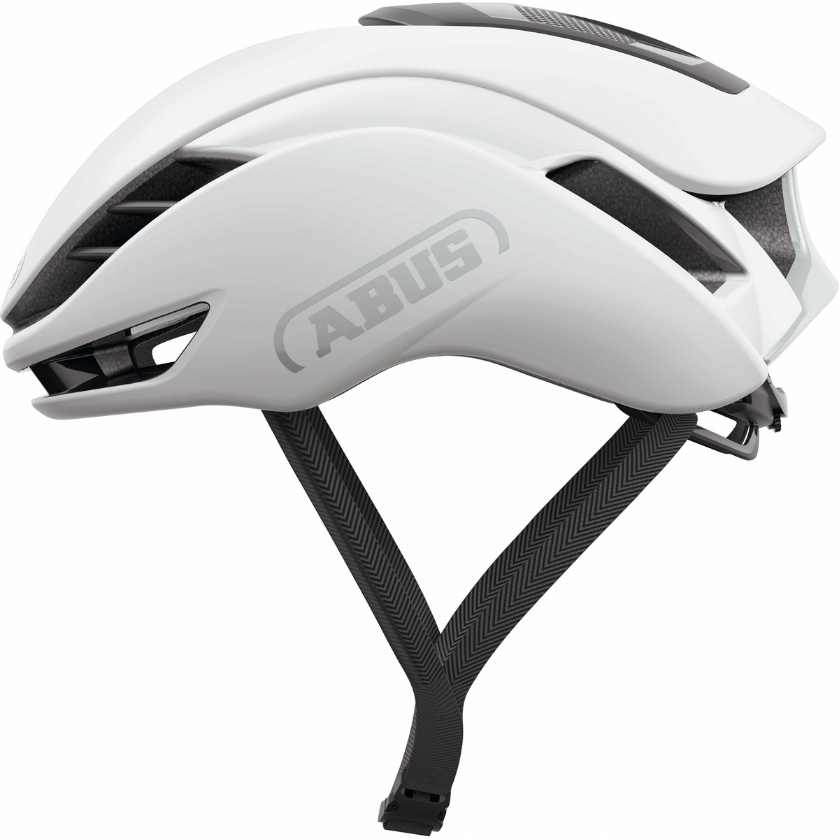 Abus Gamechanger 2.0 Fahrradhelm (Größe 54-58CM, weiss)