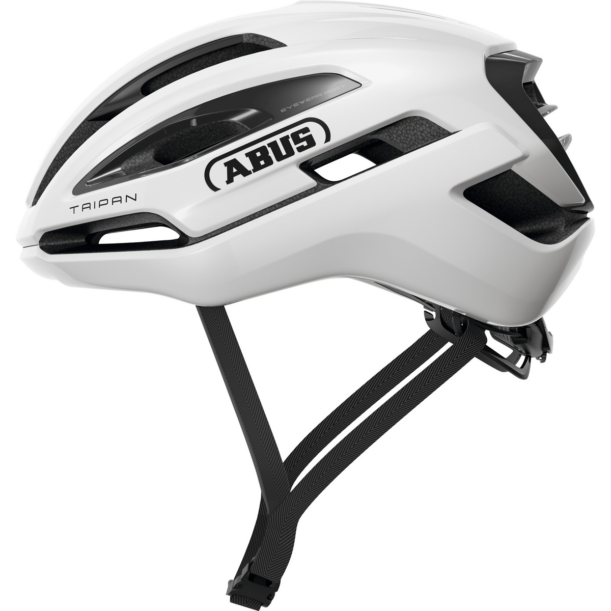 Abus Taipan Fahrradhelm (Größe 54-58CM, weiss)