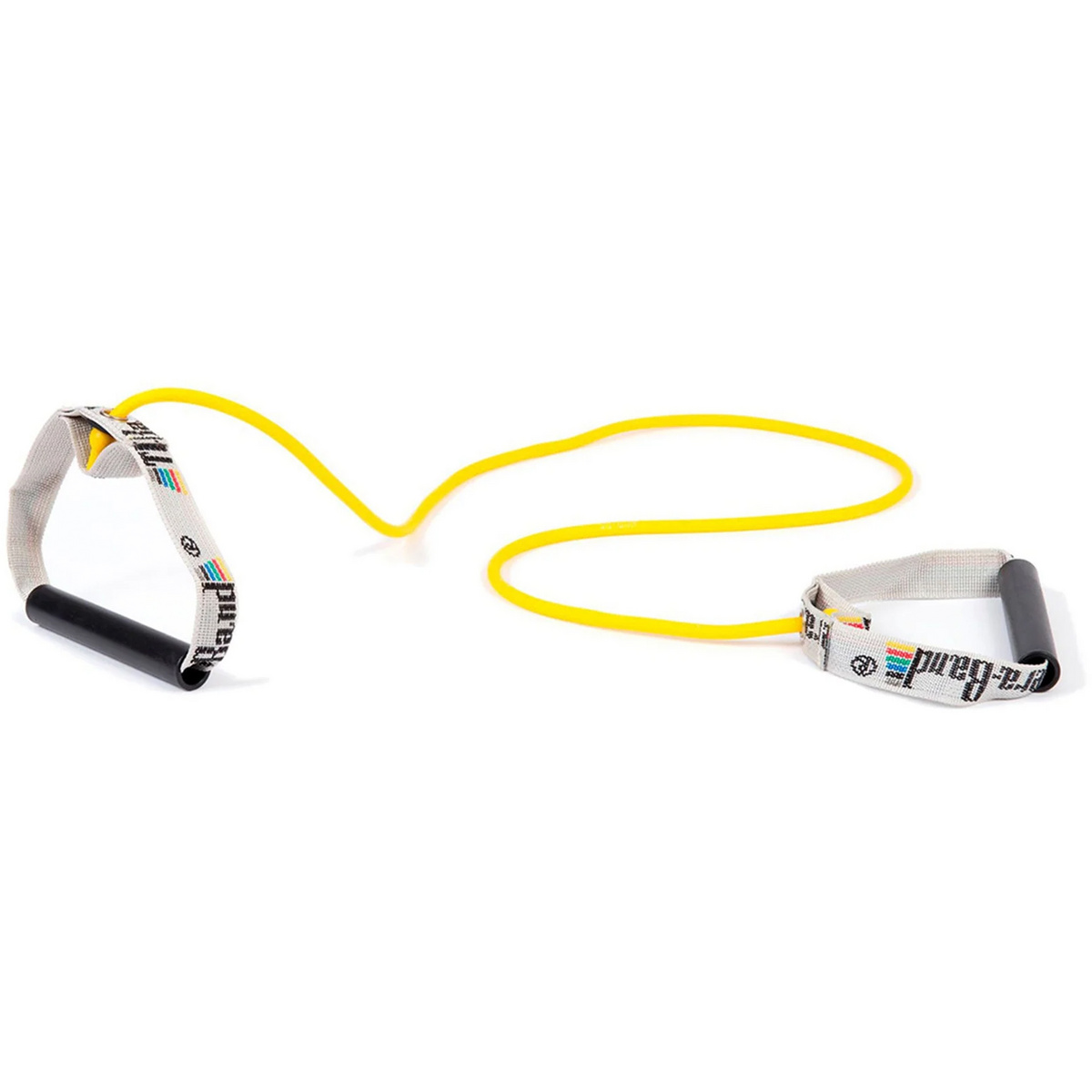 Thera-Band Bodytrainer Tubing mit festen Griffen (Größe One Size, gelb)