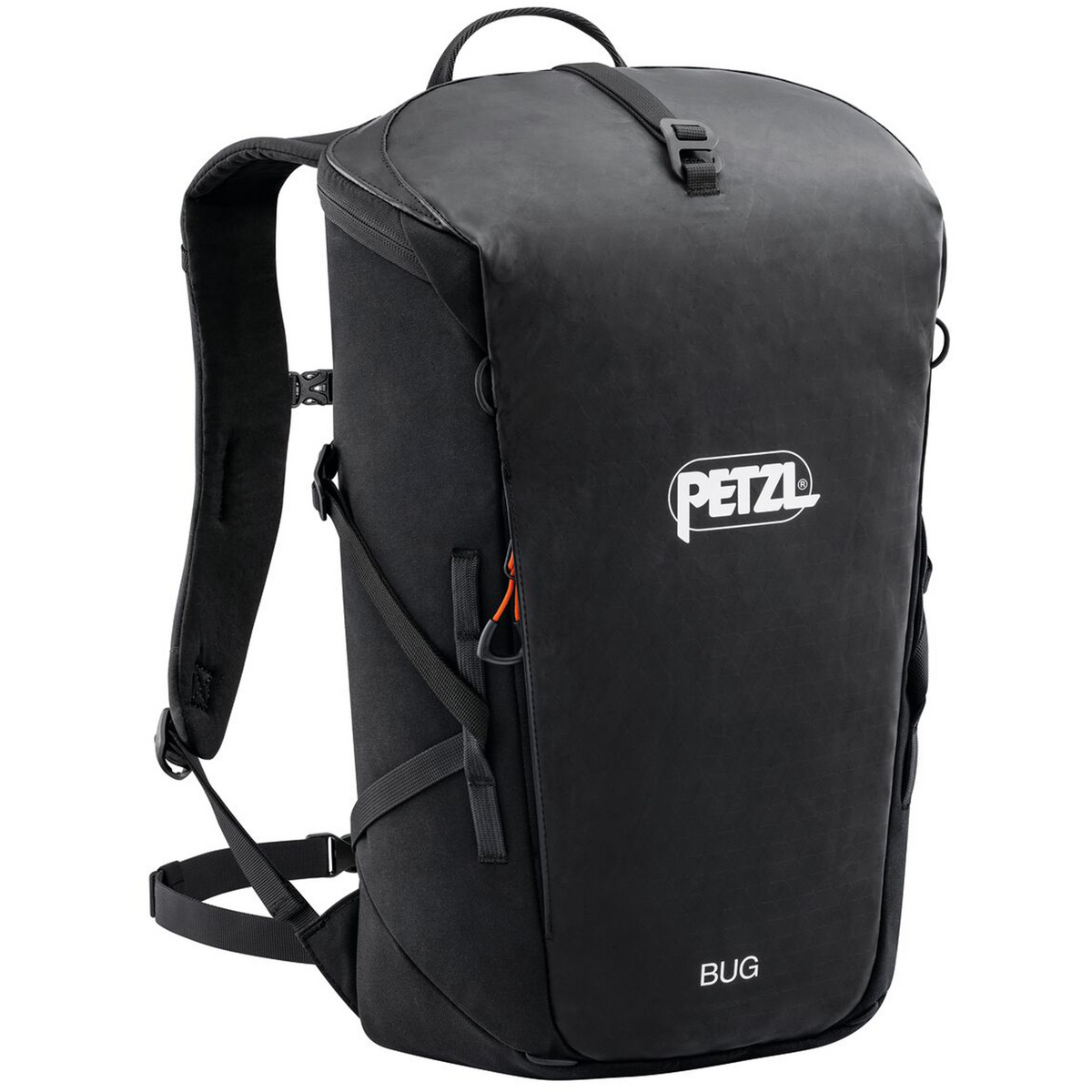 Petzl Bug Kletterrucksack (Größe 18L, schwarz)