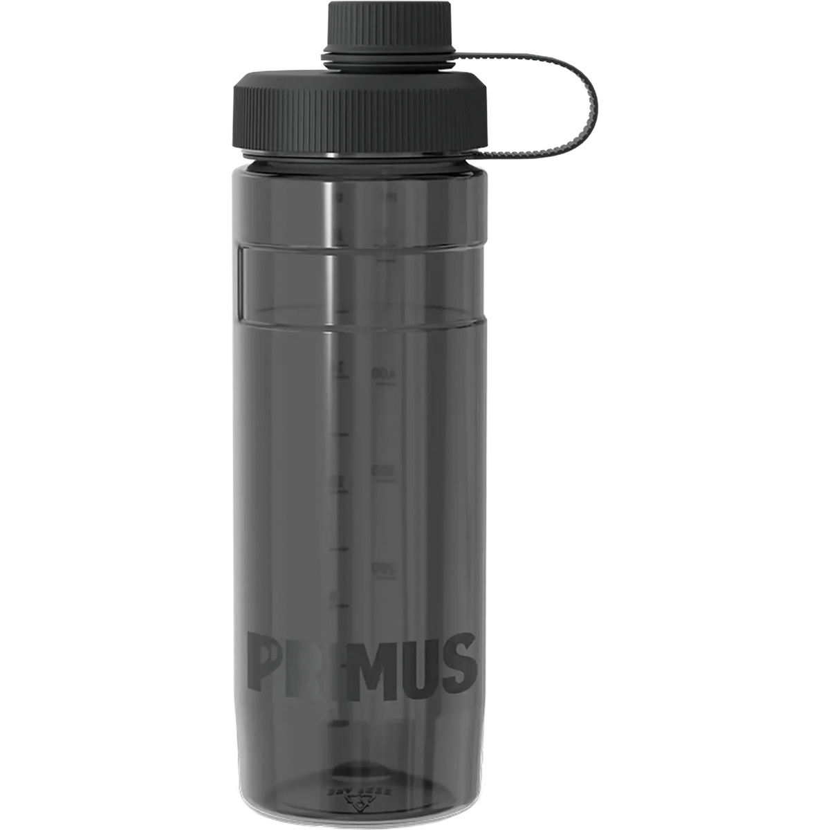 Primus Kvarts Tritan 0.6L Cap Trinkflasche (Größe 0,6L, schwarz)