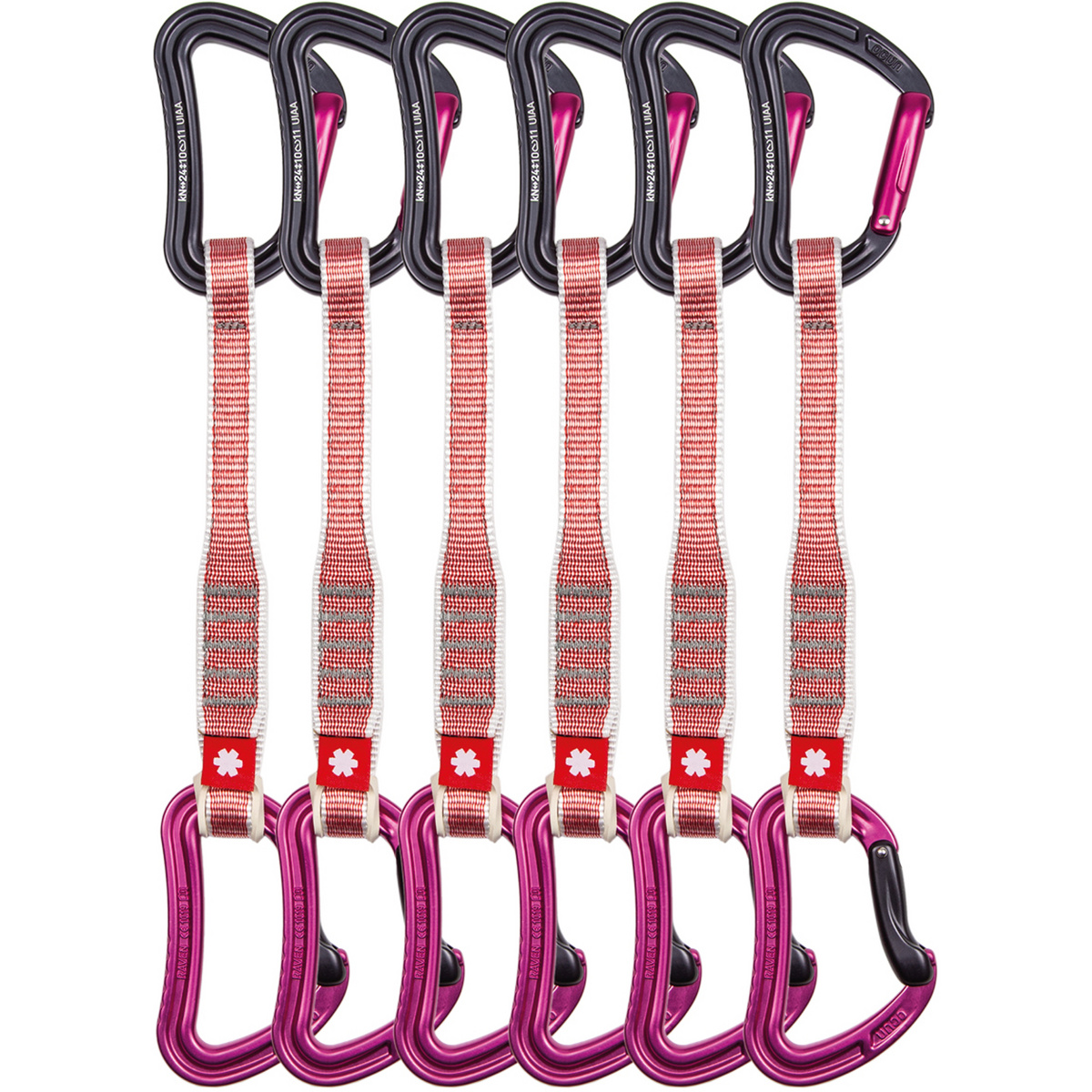 Image of Ocun Rinvio Raven Qd Zoom 20cm 6er Pack