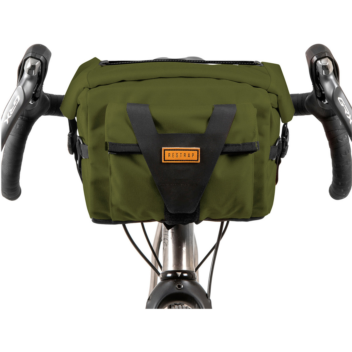 Restrap Bar Pack 10L Lenkertasche (Größe 10L, oliv)