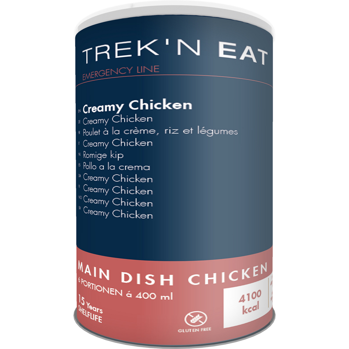Trek'n Eat Creamy Chicken Dose (Größe 600g, blau)