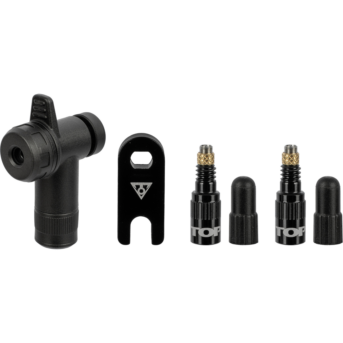 Image of Topeak TurboFlow Valve Combo + RapidHead