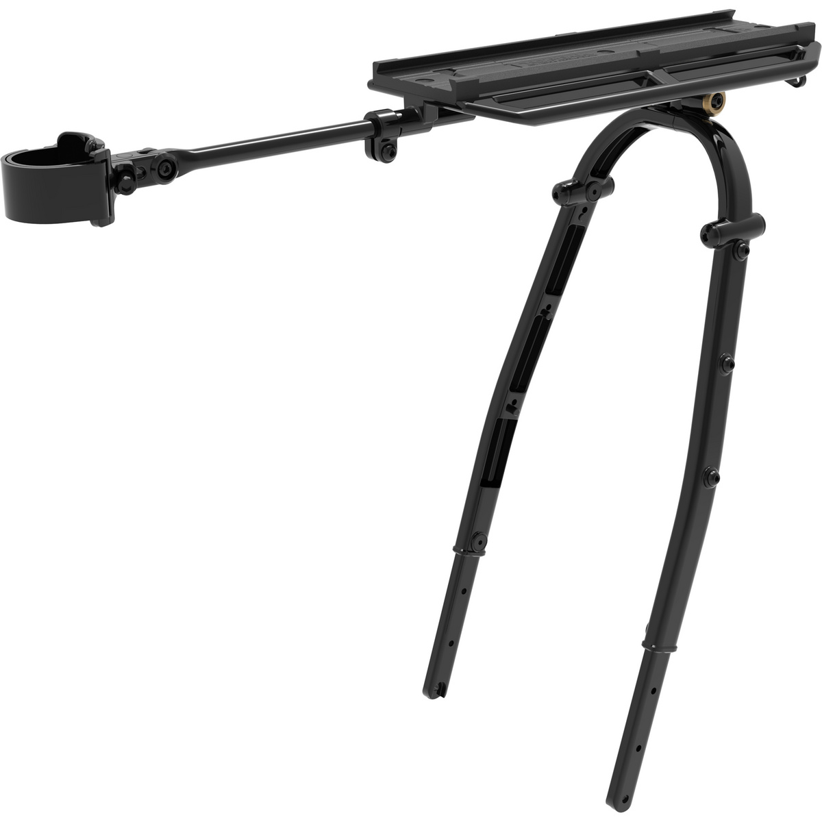 Topeak Porte-bagages ZI:RAK + Strap-Mount (taille ONE SIZE, Blanc)