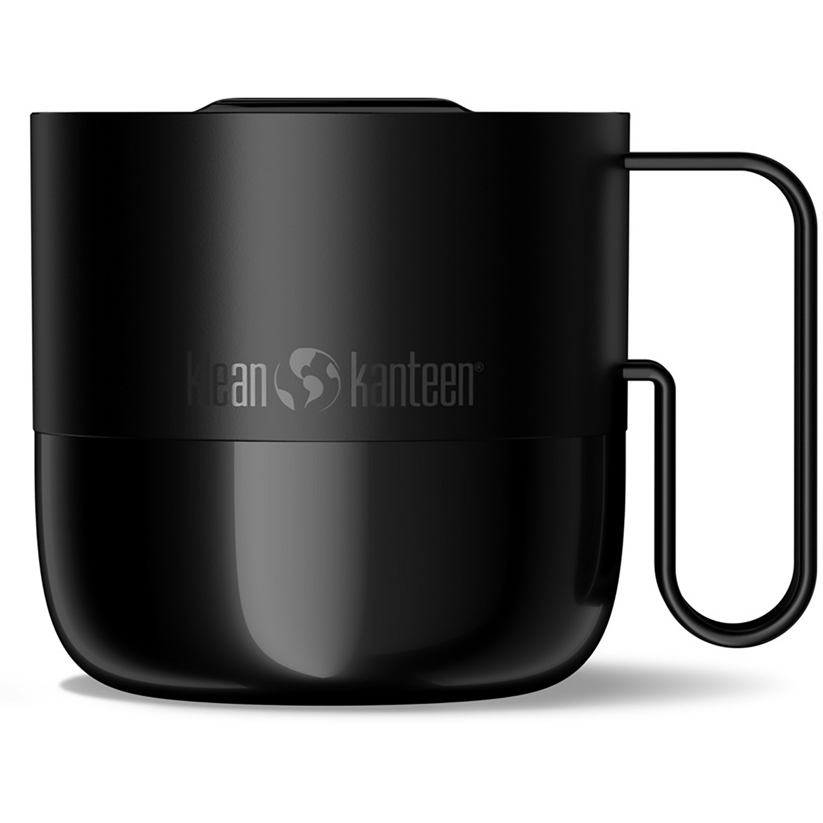 Klean Kanteen Rise Mug Trinkbecher (Größe 355ml, schwarz)