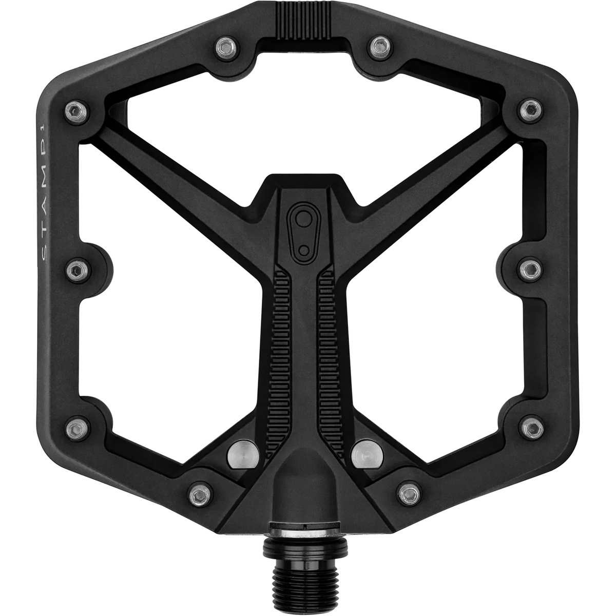 Crankbrothers Stamp 1 Gen 2 Pedale (Größe LARGE, schwarz)