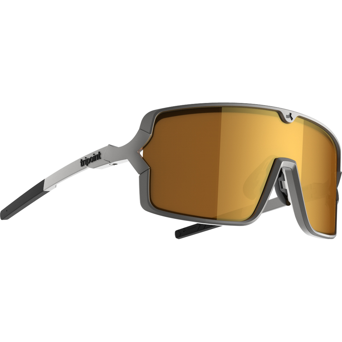 Tripoint 008 Lake Prespa X Sportbrille (Größe One Size, grau)