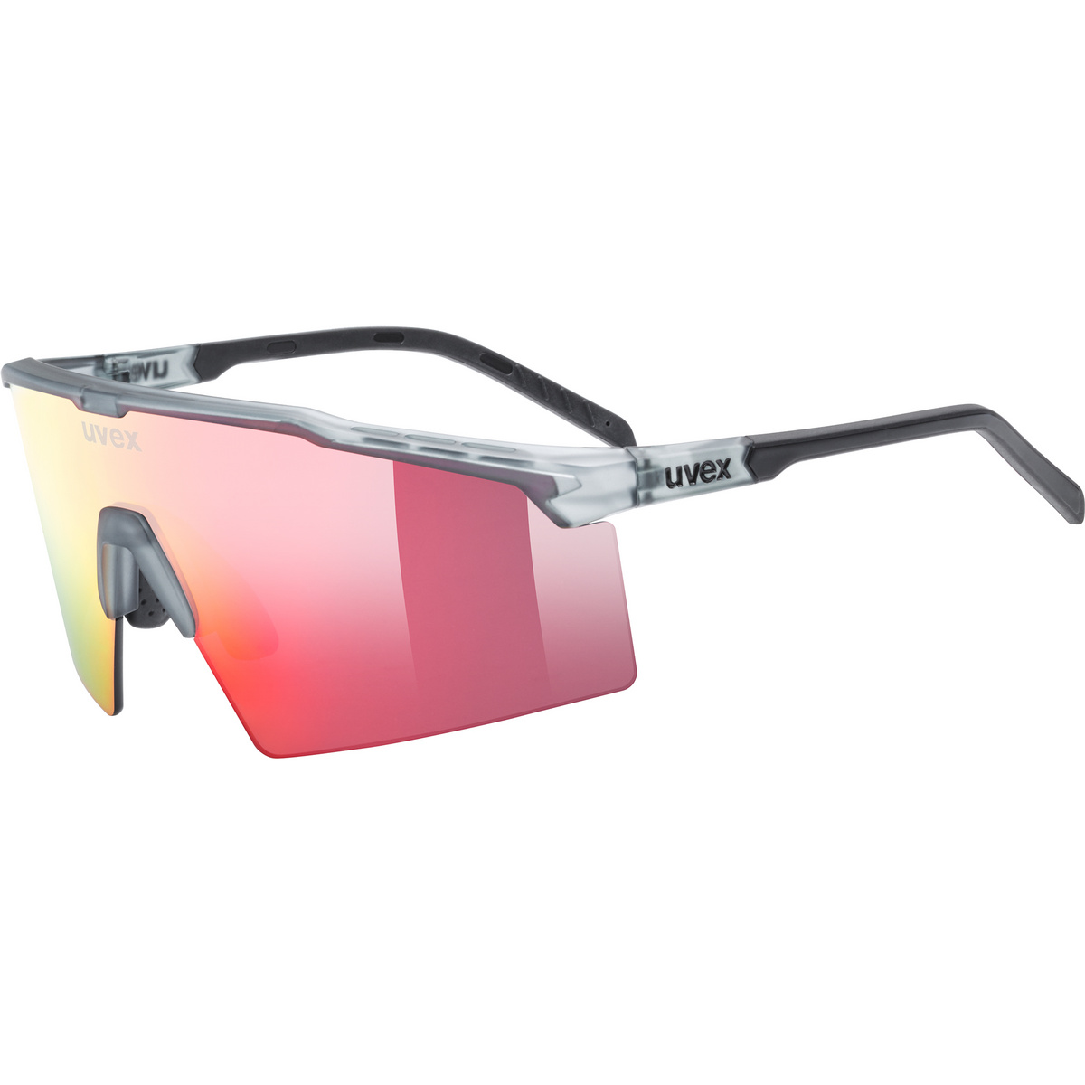 Uvex Flowline Sportbrille (Größe ONE SIZE, grau)