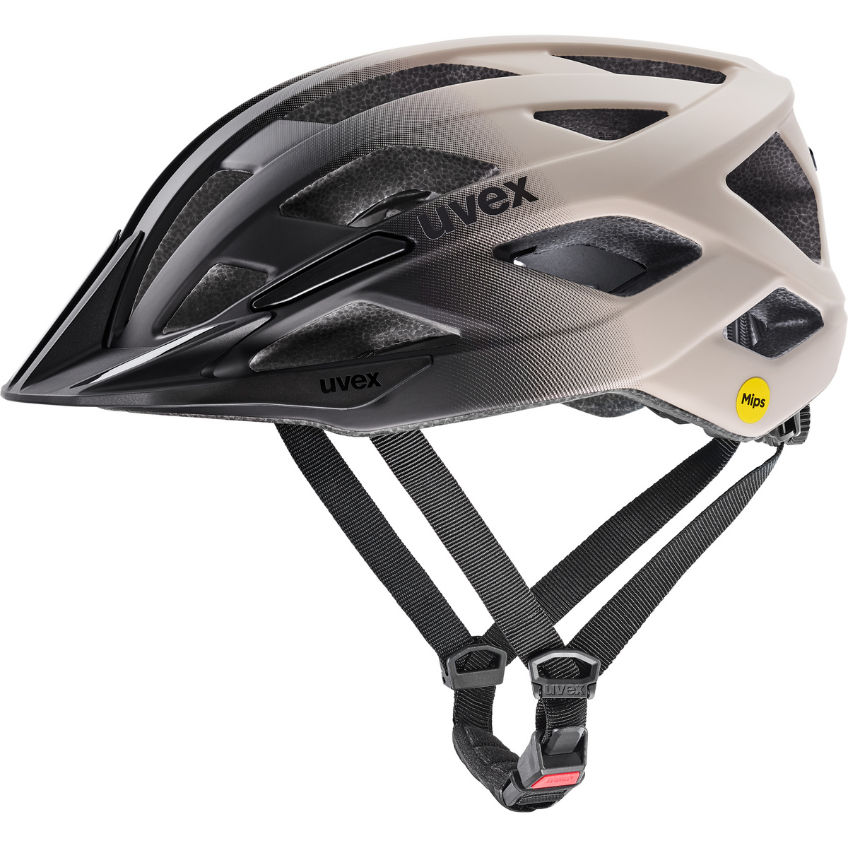 Uvex I-Vo 2 Mips Fahrradhelm (Größe 52-57cm, grau)