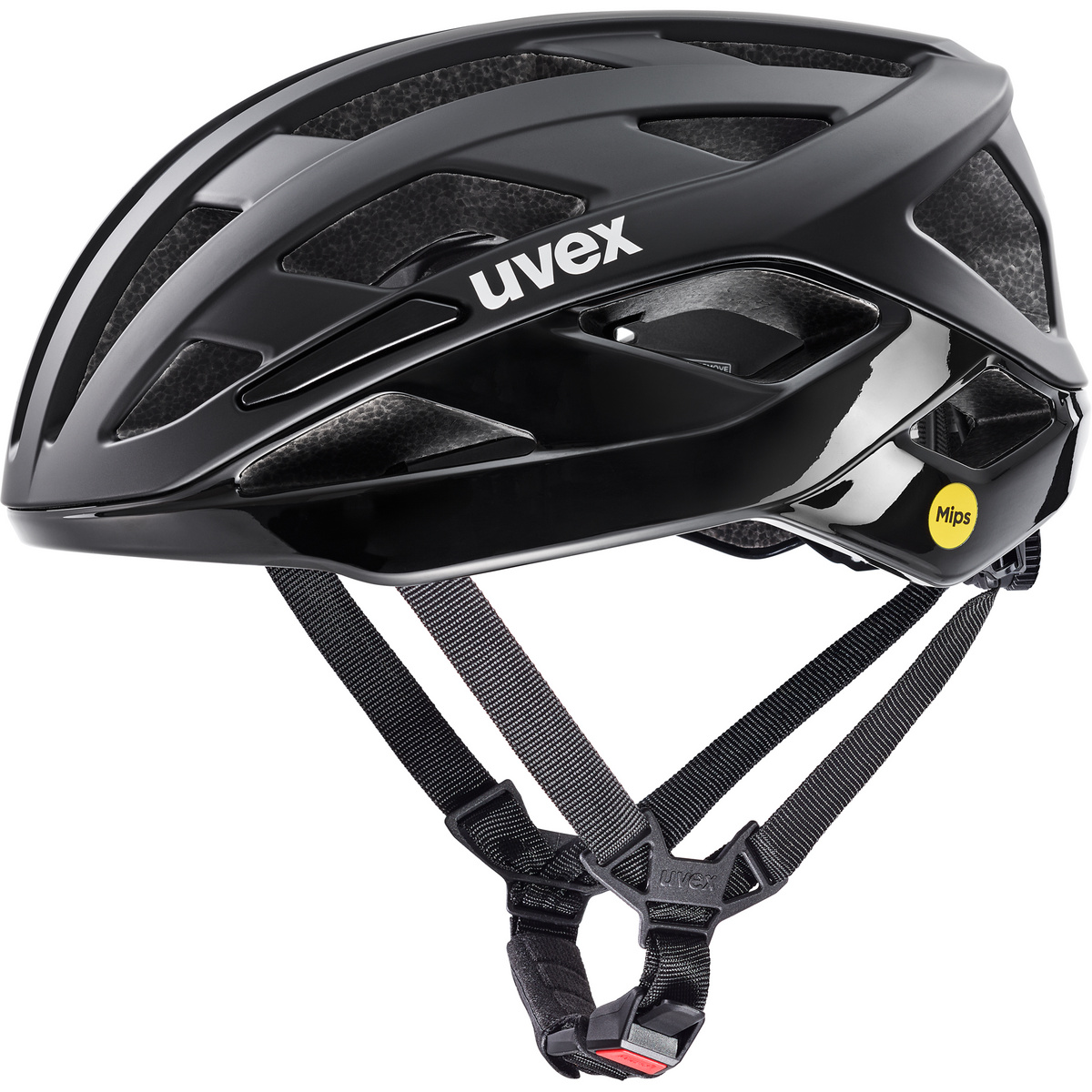Uvex I-Volute MIPS Fahrradhelm (Größe 56-60CM, schwarz)