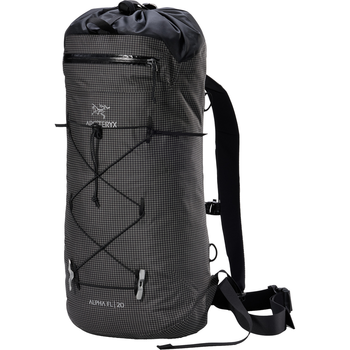 Arcteryx Alpha Fl 20 Rucksack (Größe 20L, schwarz)