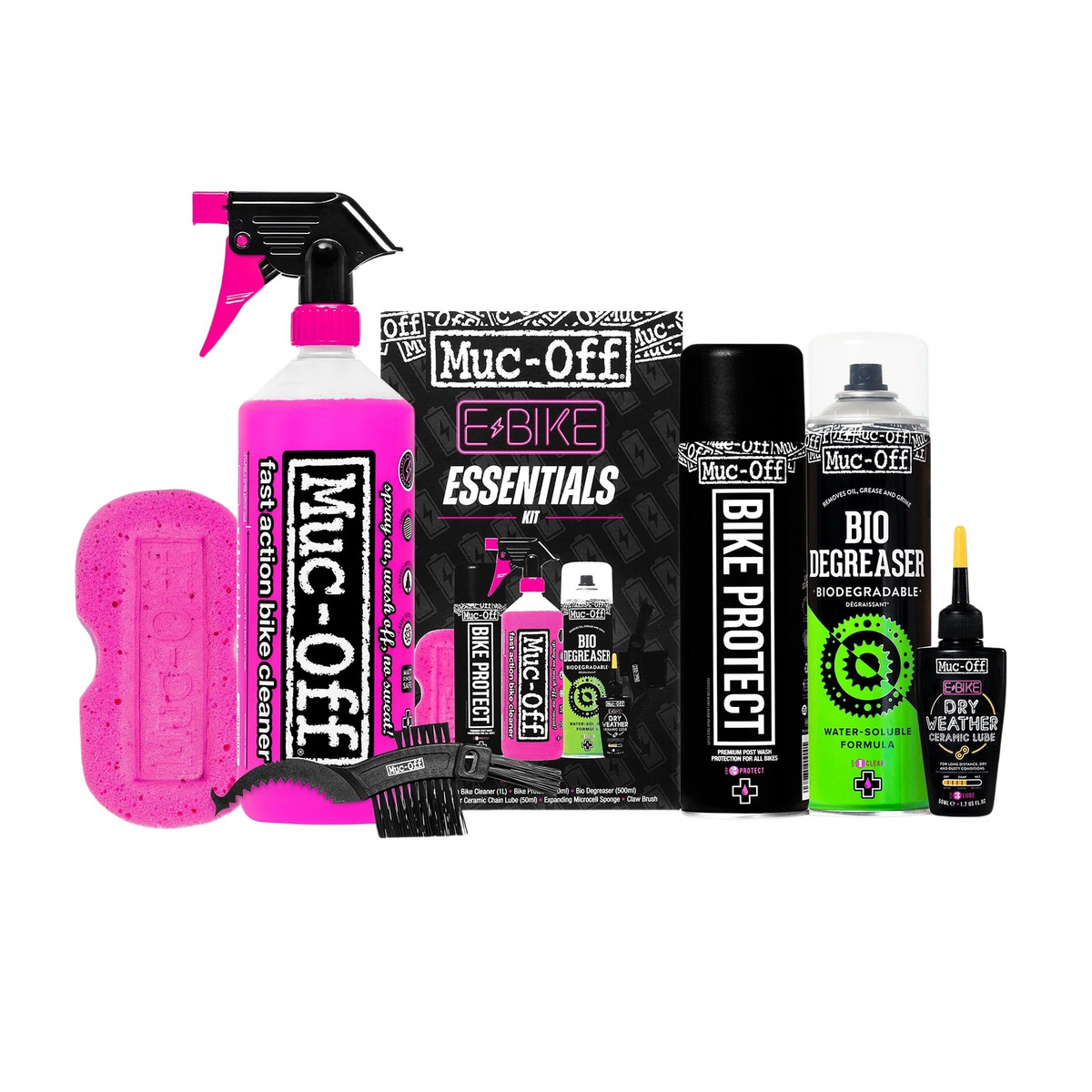 Muc Off E-Bike Essential Kit (Größe ONE SIZE, schwarz)