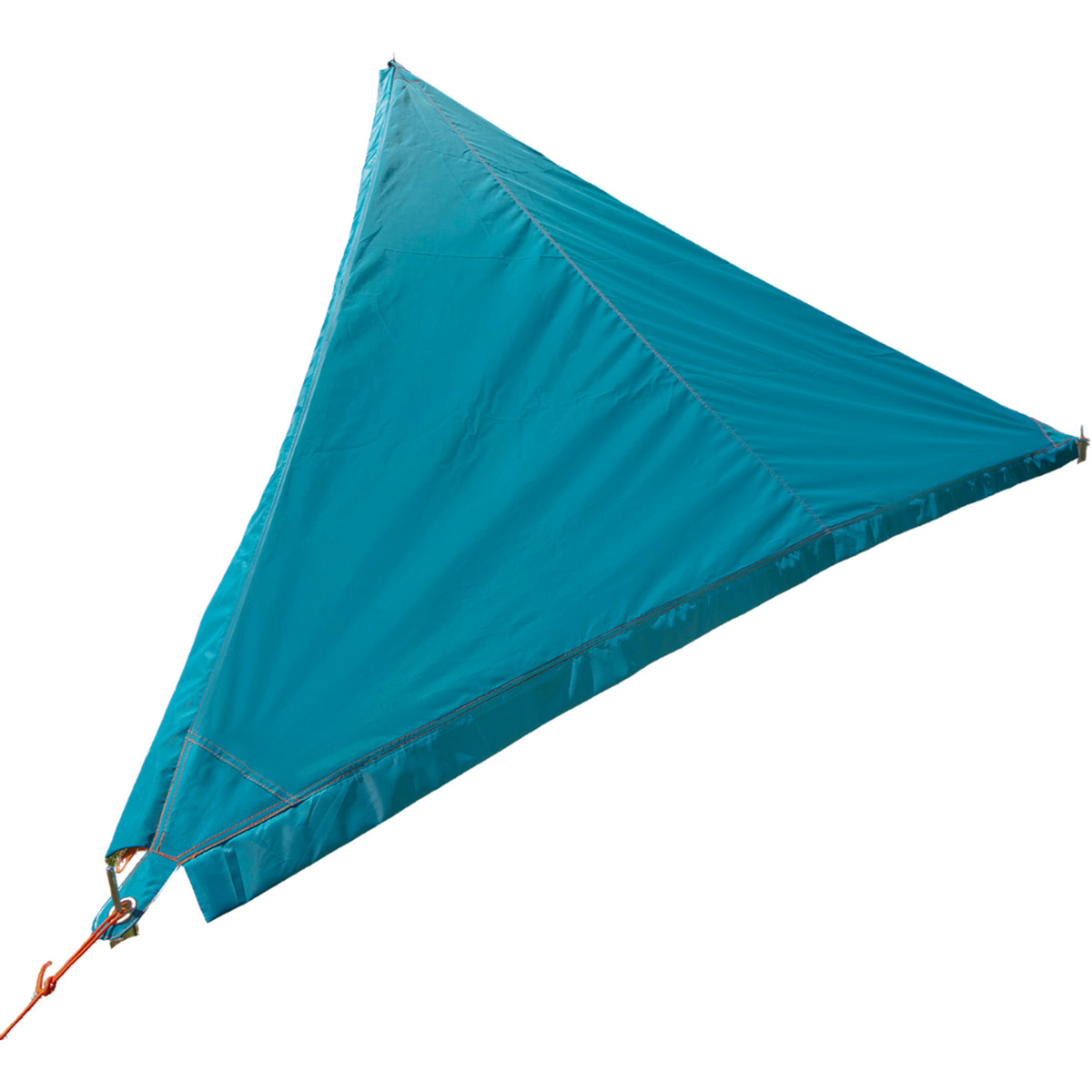 Bent Zip-Protect Canvas Single Sonnensegel (Größe One Size, tuerkis)