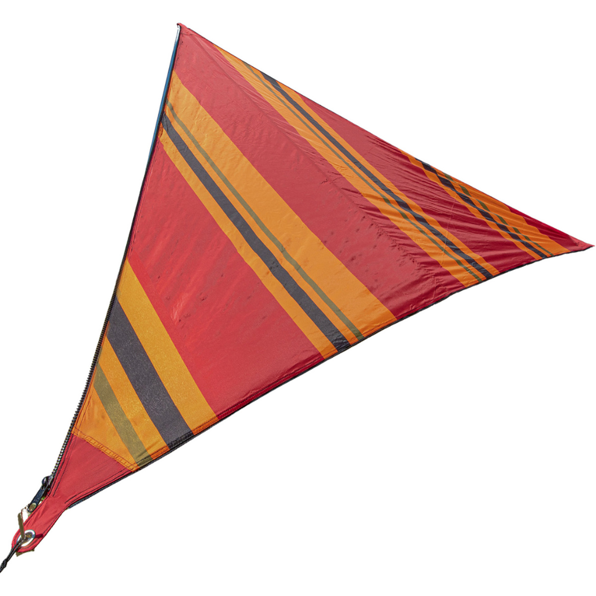 Bent Zip-Canvas Sonnensegel (Größe One Size, rot)