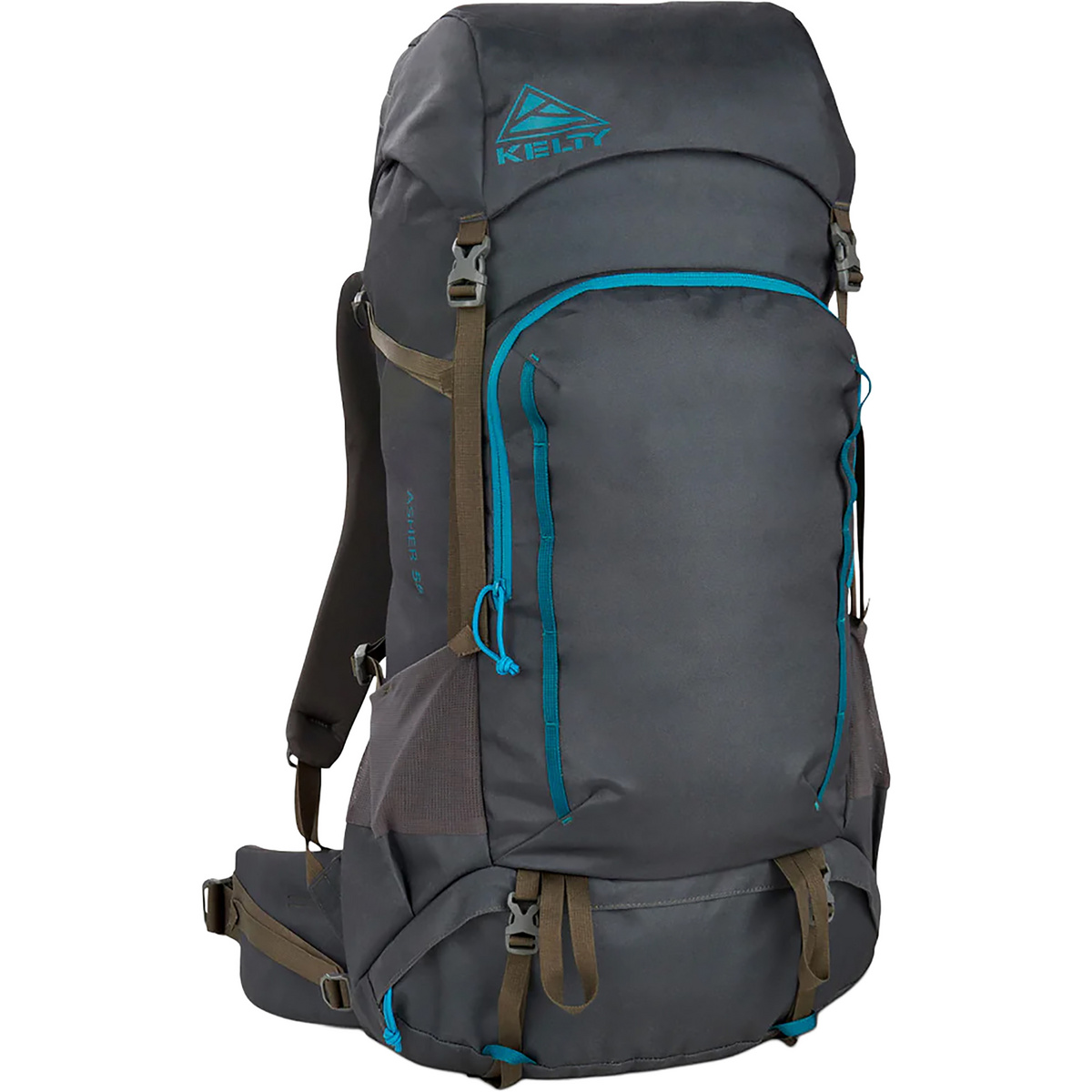 Kelty Asher 55 Rucksack (Größe 55L, grau)