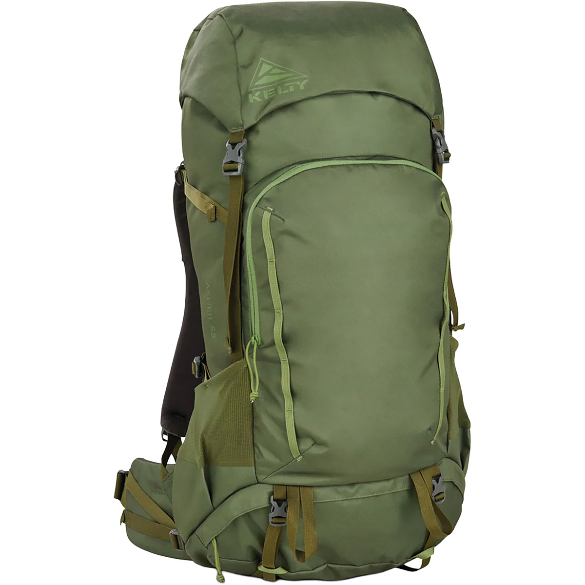 Kelty Asher 55 Rucksack (Größe 55L, oliv)