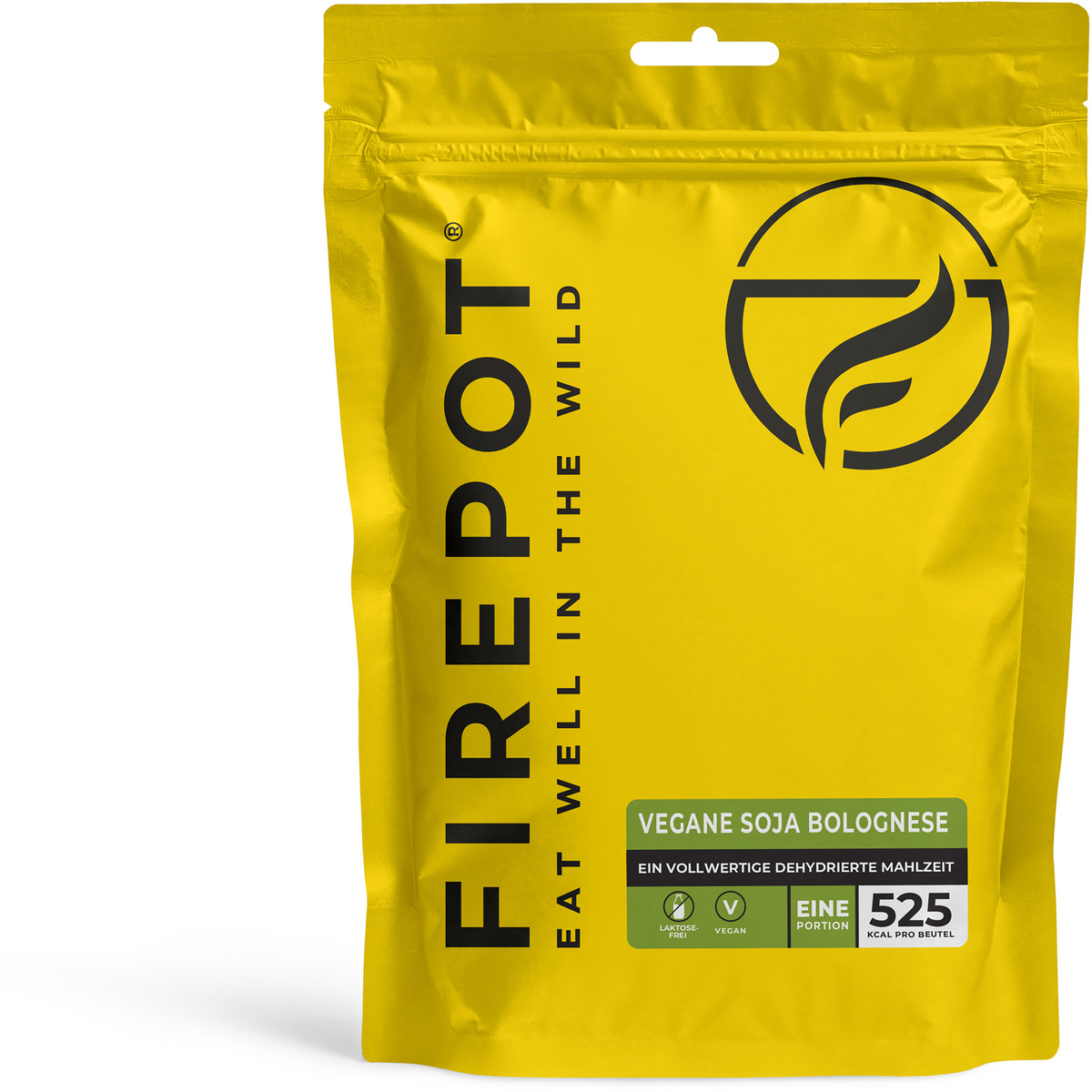 Firepot Vegane Soja Bolognese (Größe 135g, gelb)
