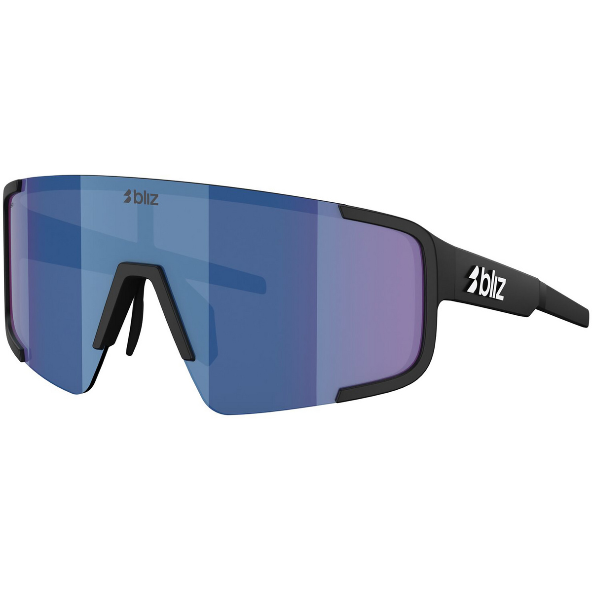 Bliz P003 Sportbrille (Größe ONE SIZE, schwarz)