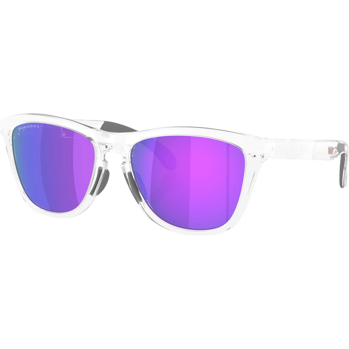 Oakley Frogskins Range XL Sportbrille (Größe One Size, weiss)