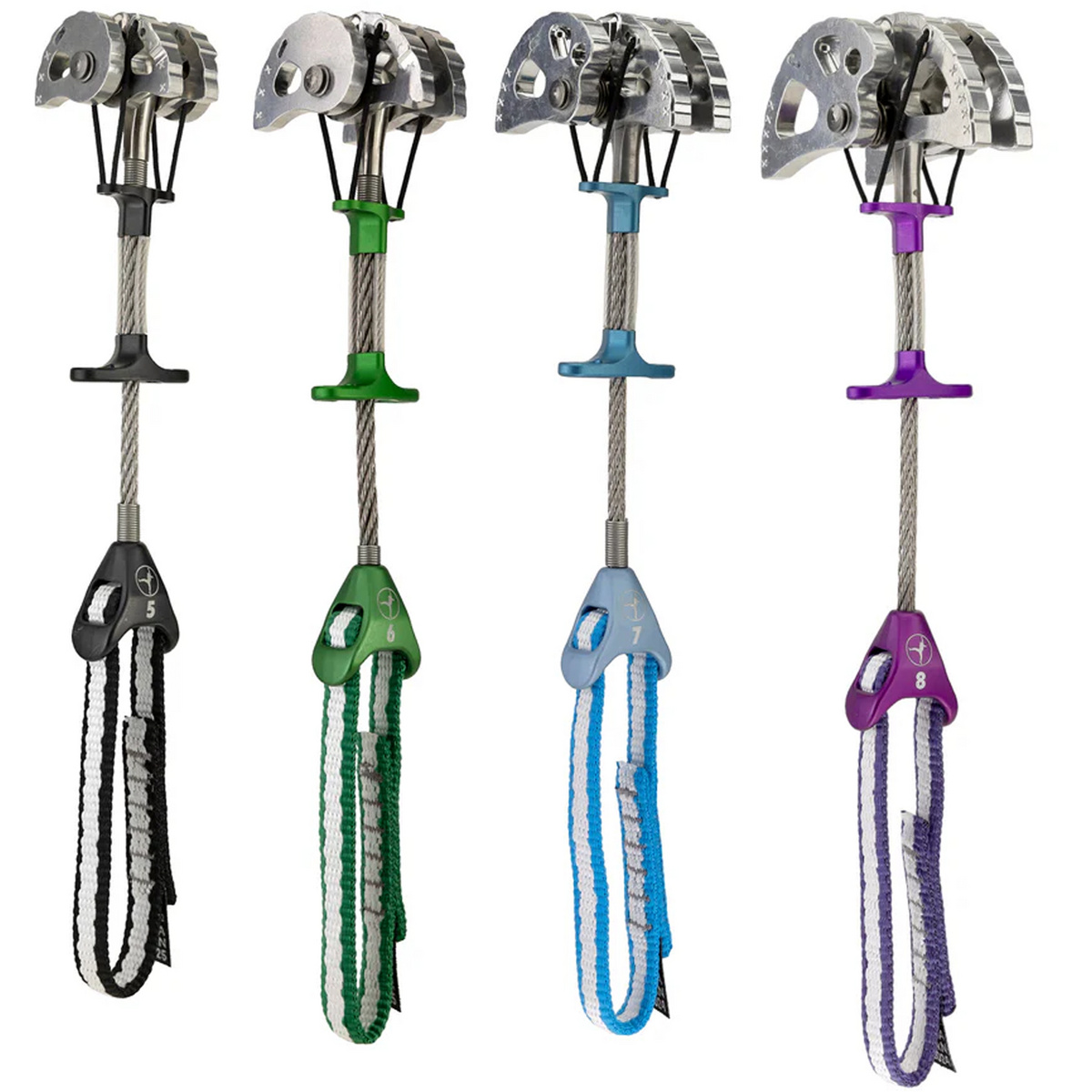Metolius Ultralight Master Cam Set 5-8 (Größe One Size, mehrfarbig)
