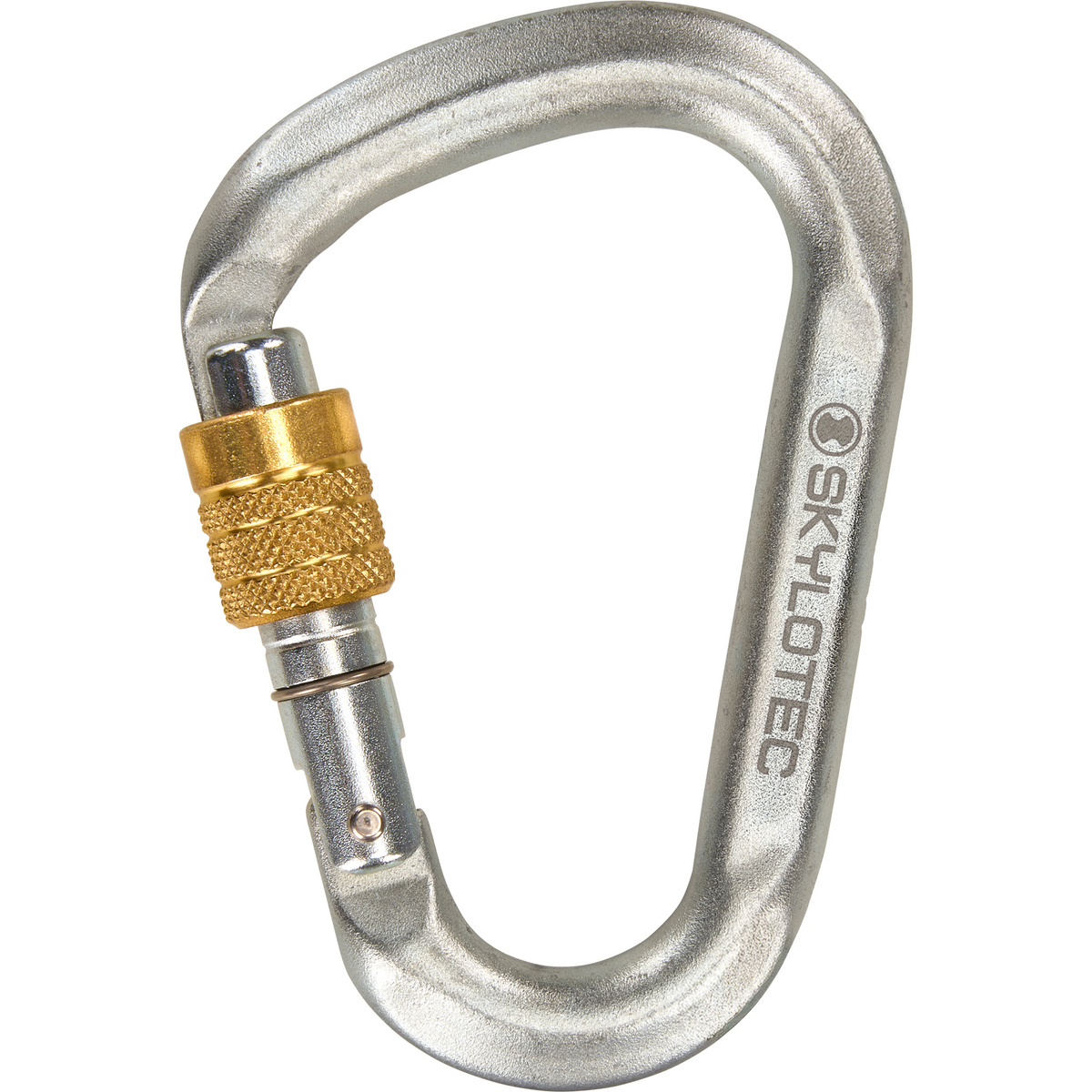 Image of Skylotec Moschettone Snappy Steel Screw Gate