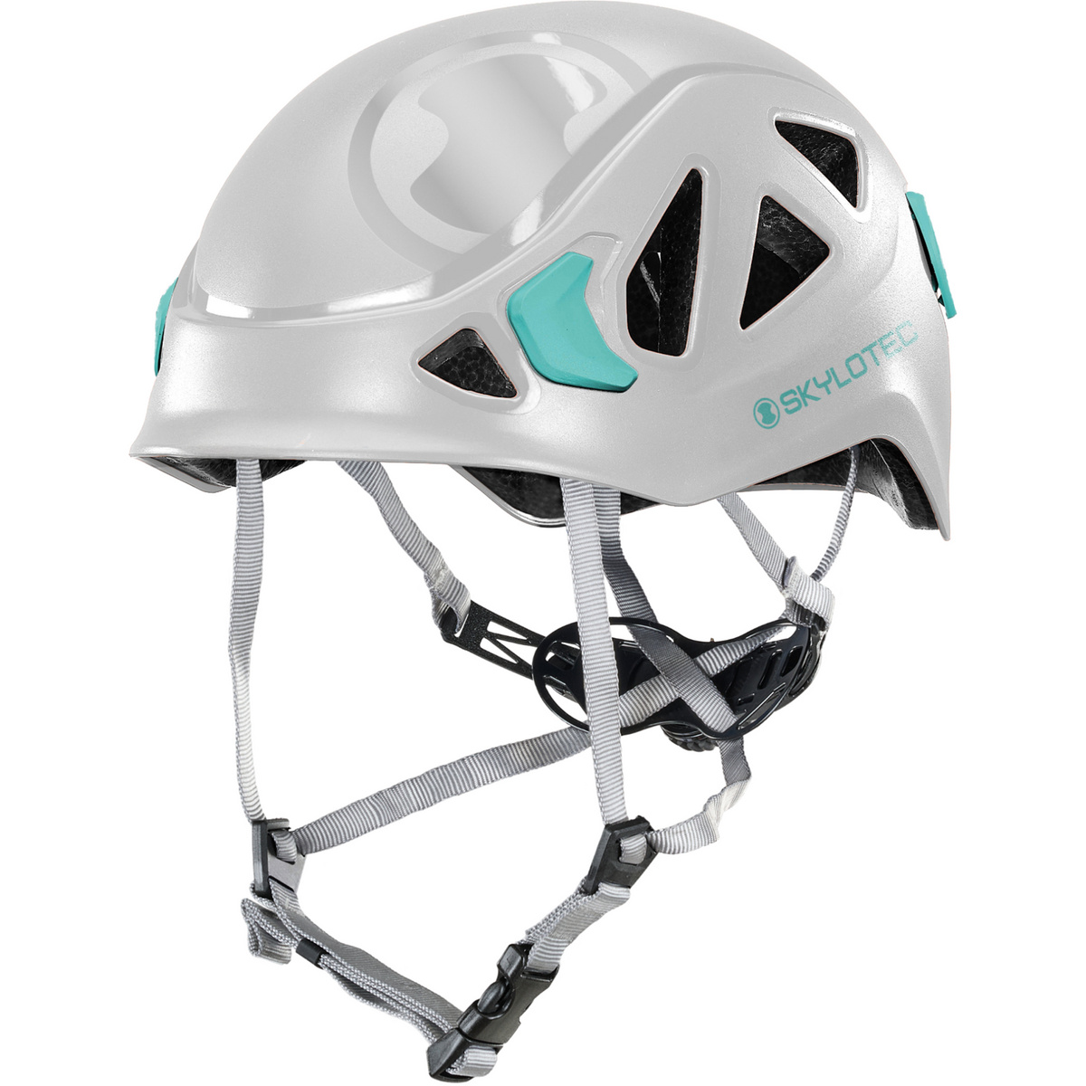Skylotec Galaxy 2.0 Kletterhelm (Größe 54-62CM, white-aquamarine)
