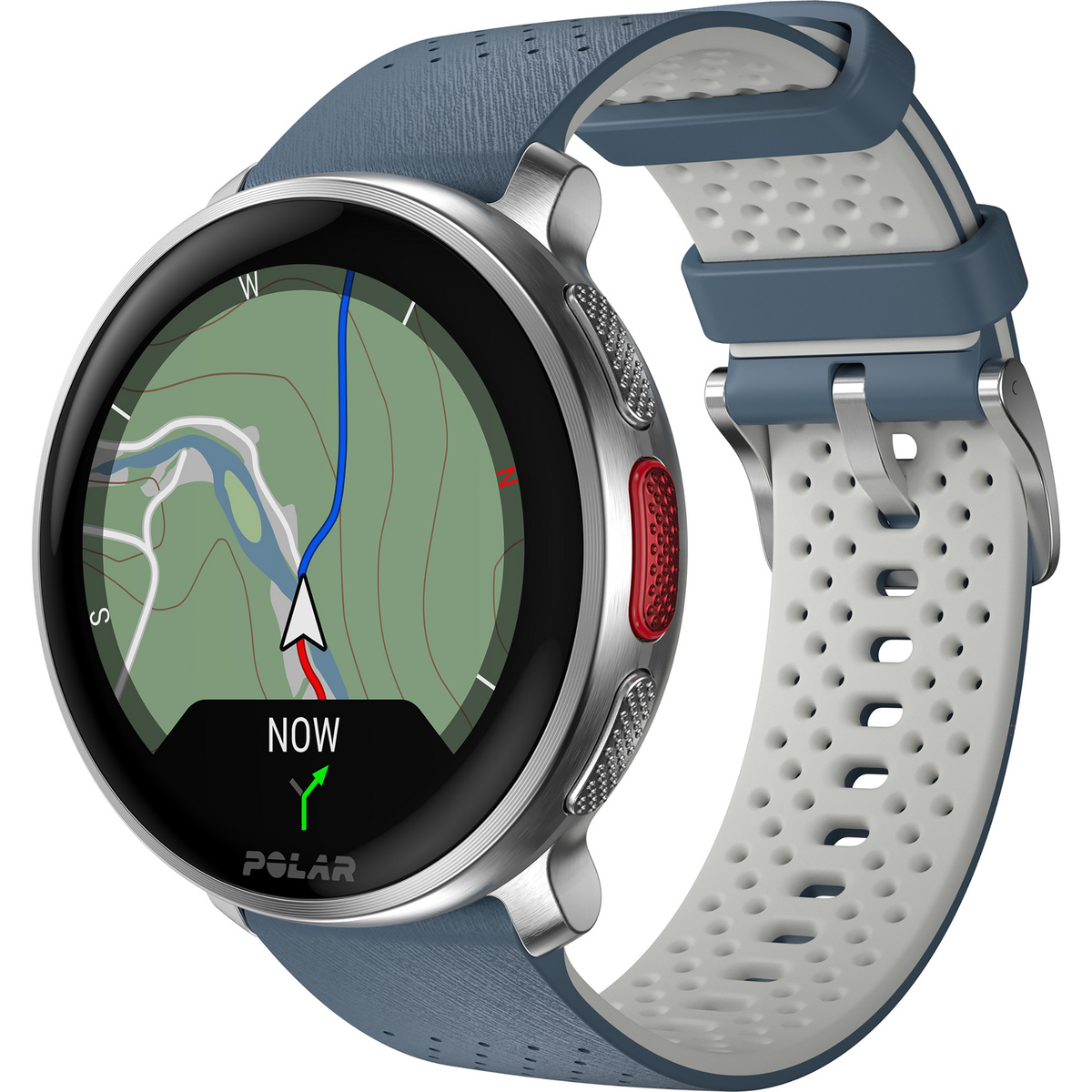 Polar Vantage V3 GPS-Uhr (Größe One Size, blau)