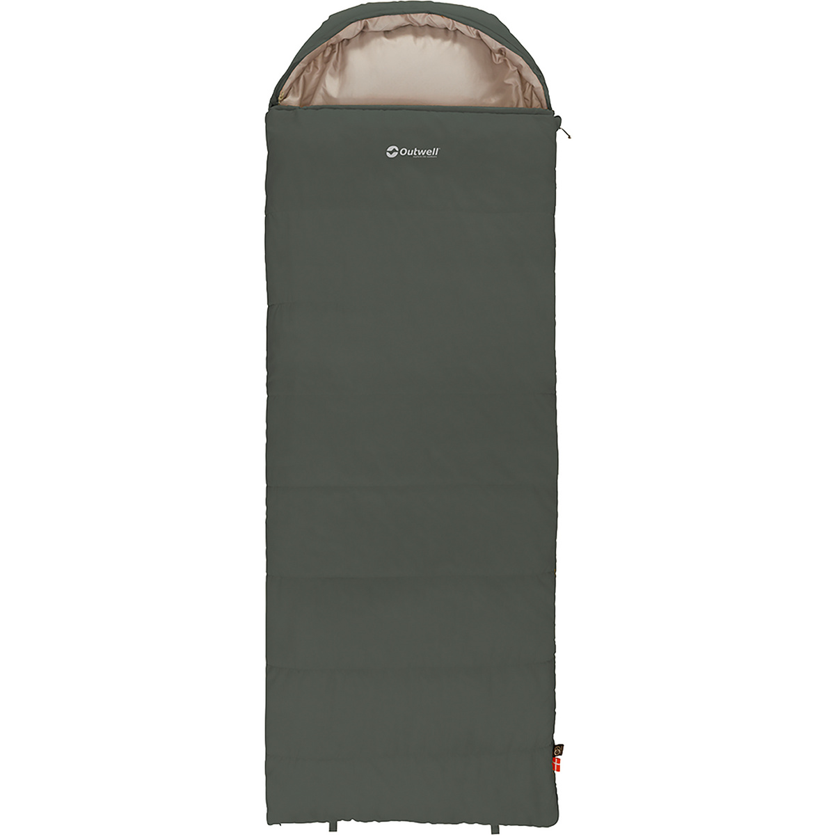 Outwell Campion Prime Schlafsack (Größe max. 185cm , gruen)