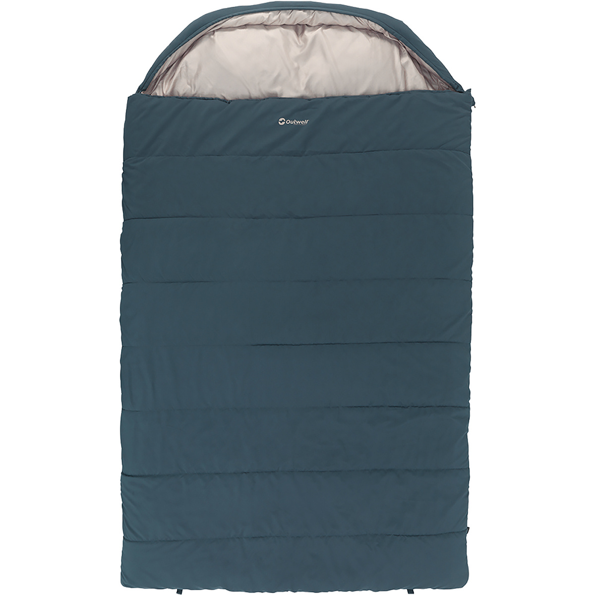 Outwell Campion Lux Double Schlafsack (Größe max. 195cm, blau)
