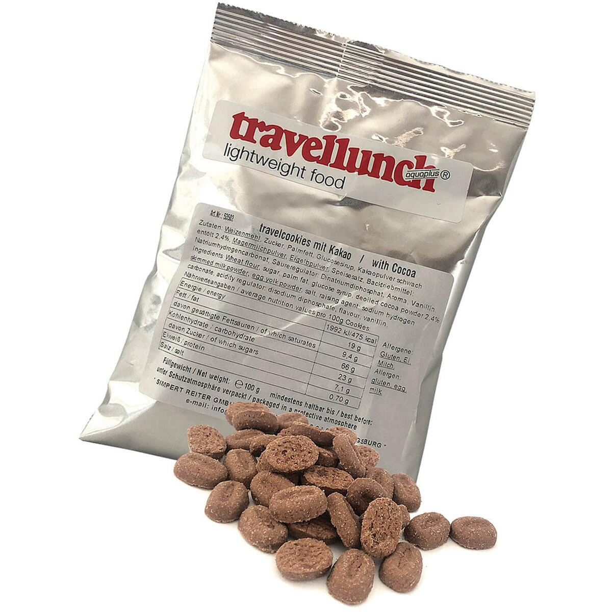 Image of Travellunch Travelcookies mit Kakao