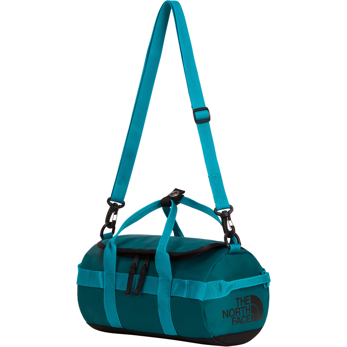 The North Face Base Camp Duffel Umhängetasche (Größe 5L, tuerkis)
