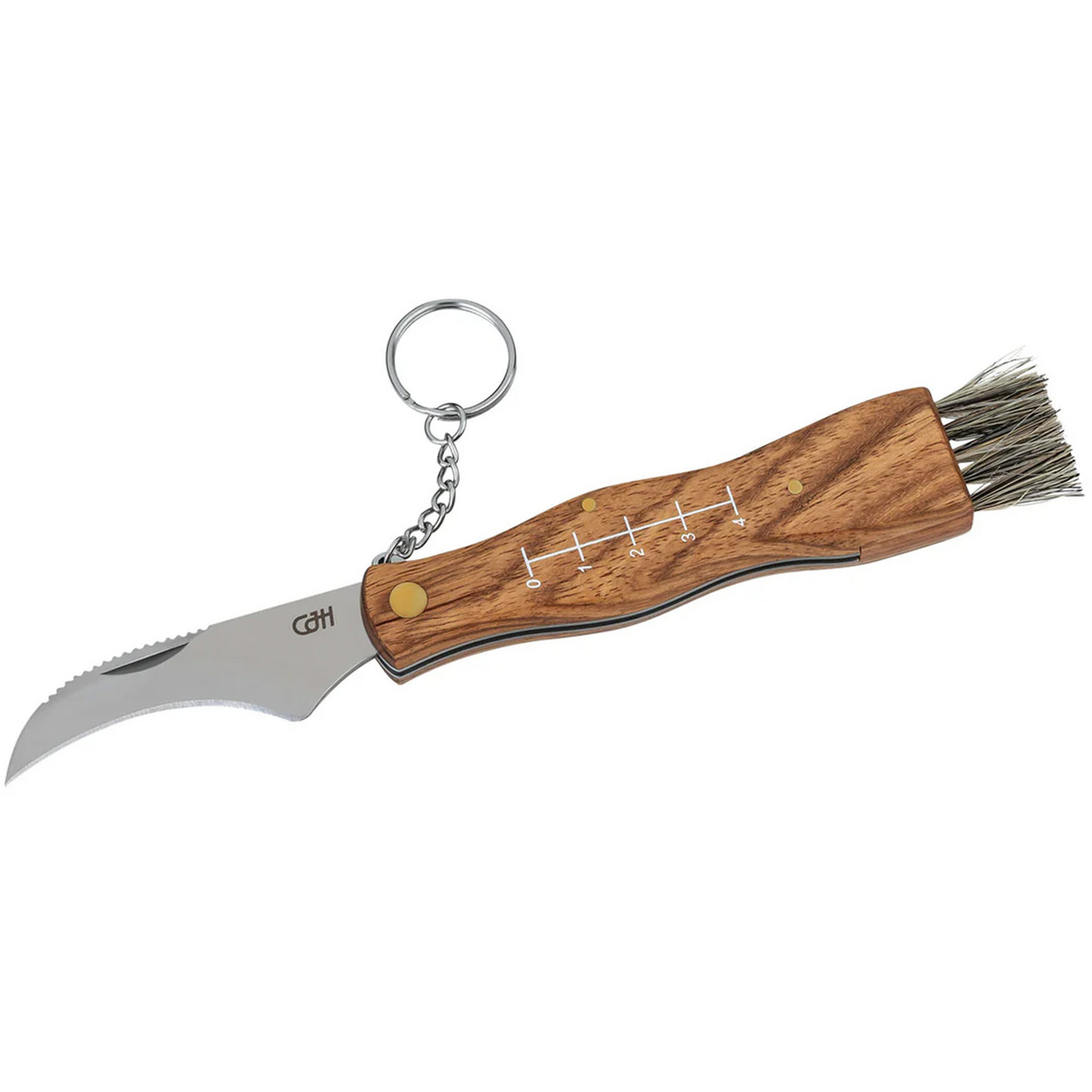 Image of Herbertz Pilzmesser mit Bürste & Nylon-Etui