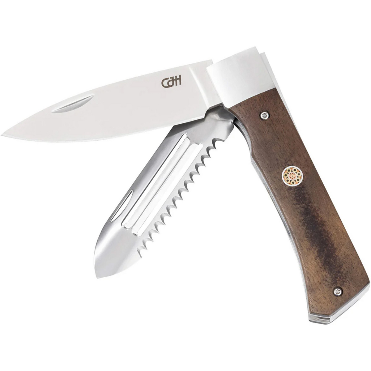 Image of Herbertz Walnussholz Outdoor Kochmesser