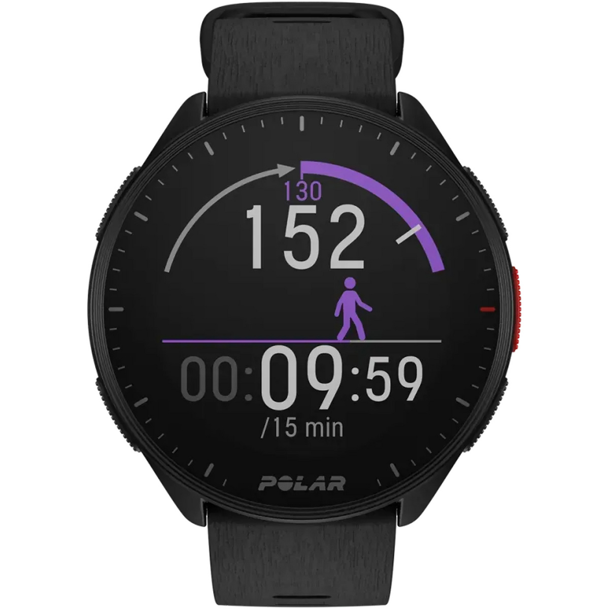Polar Pacer GPS-Uhr (Größe S-L, black)