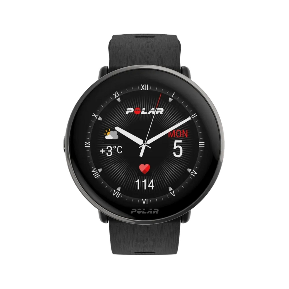 Polar Ignite 3 Titan GPS-Uhr (Größe S-L, silver-black)