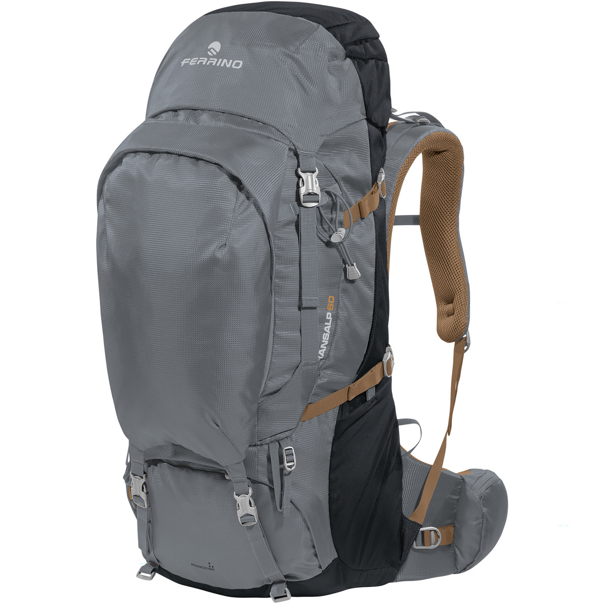 Ferrino Transalp 60 Rucksack (Größe 60L, grey)
