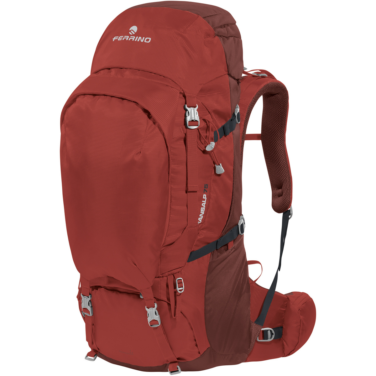 Ferrino Transalp 75 Rucksack (Größe 75L, red)