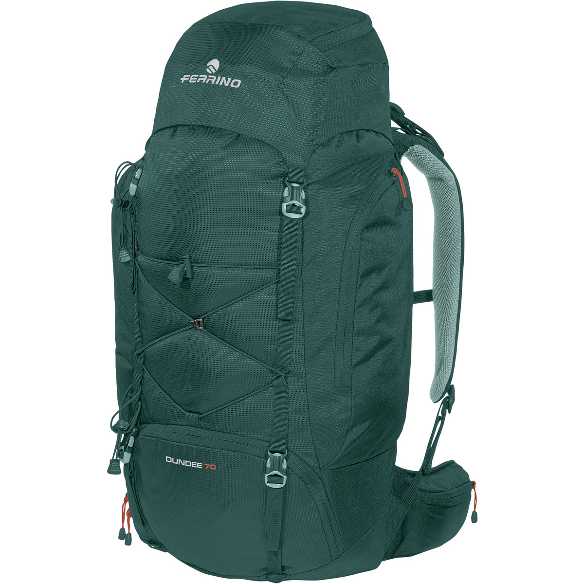 Ferrino Dundee 70 Rucksack (Größe 70L, verde)