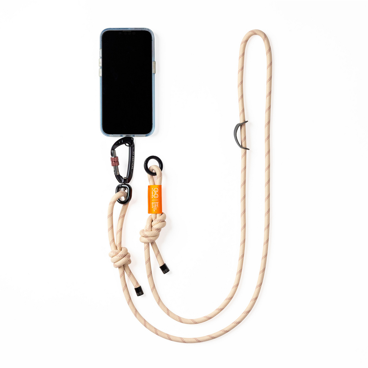 YY Vertical Vertical Leash Handy-Kordel (Größe ONE SIZE, beige)
