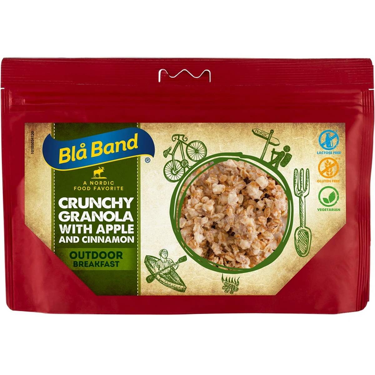 Image of Blå Band Knuspriges Müsli mit Apfel und Zimt