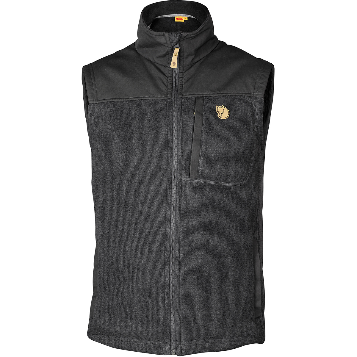 Fjällräven Uomo Gilet in pile Buck (Taglia S, Grigio)