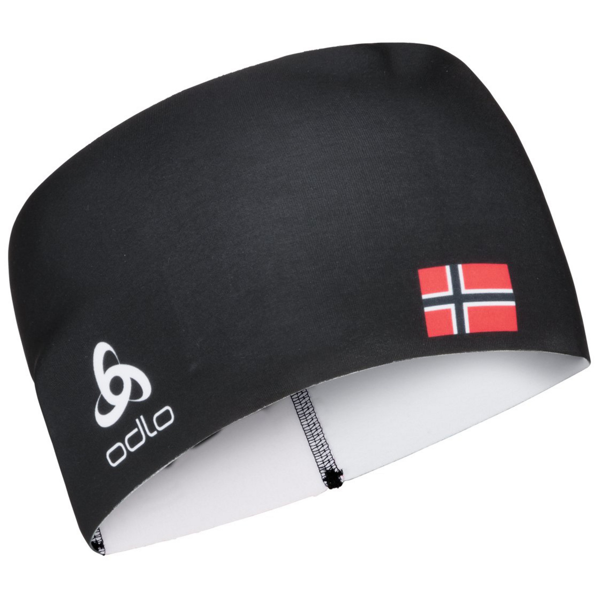 Odlo Competition Fan Stirnband (Größe ONE SIZE, schwarz)