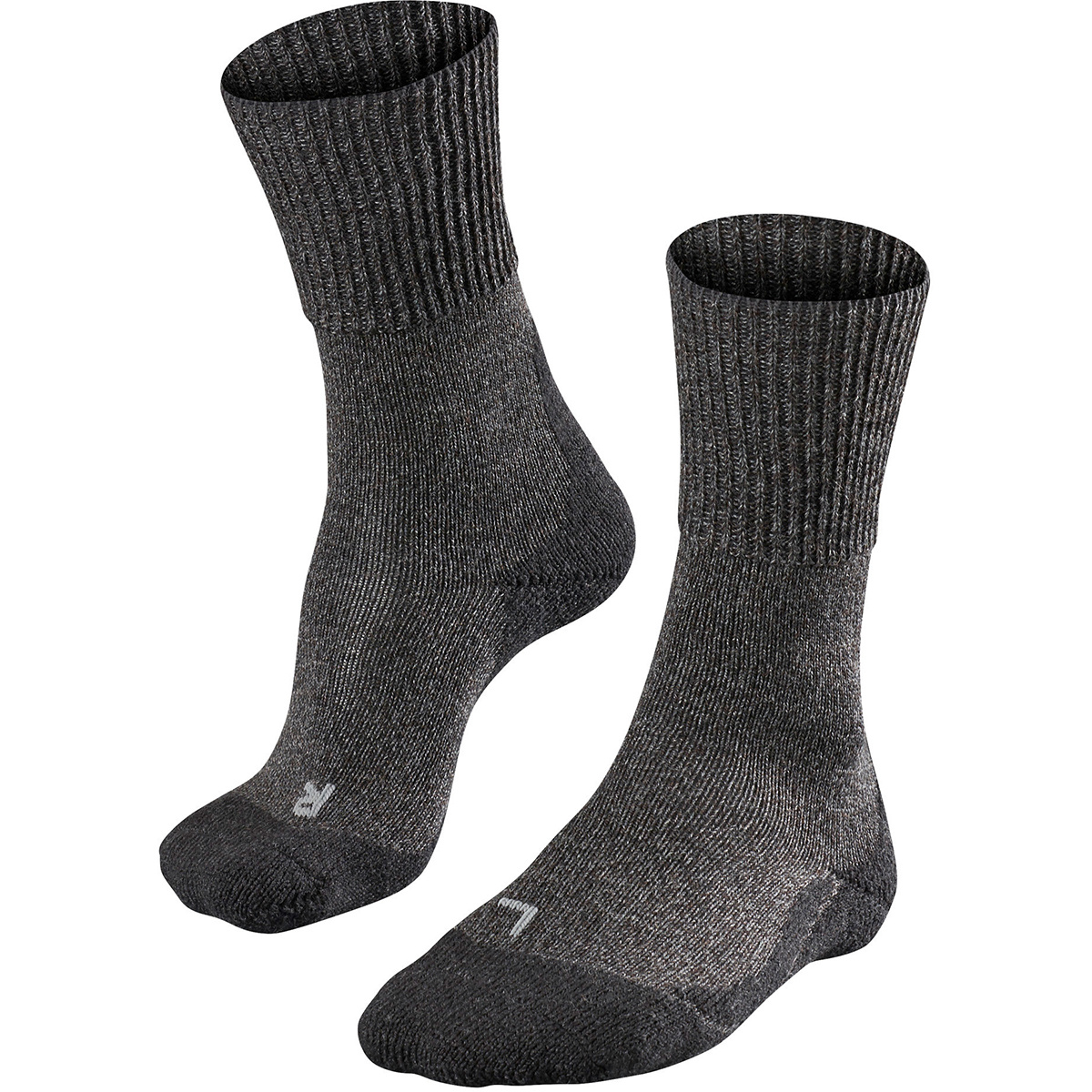 Falke Uomo Calze TK1 Wool (Taglia 42 , Grigio)