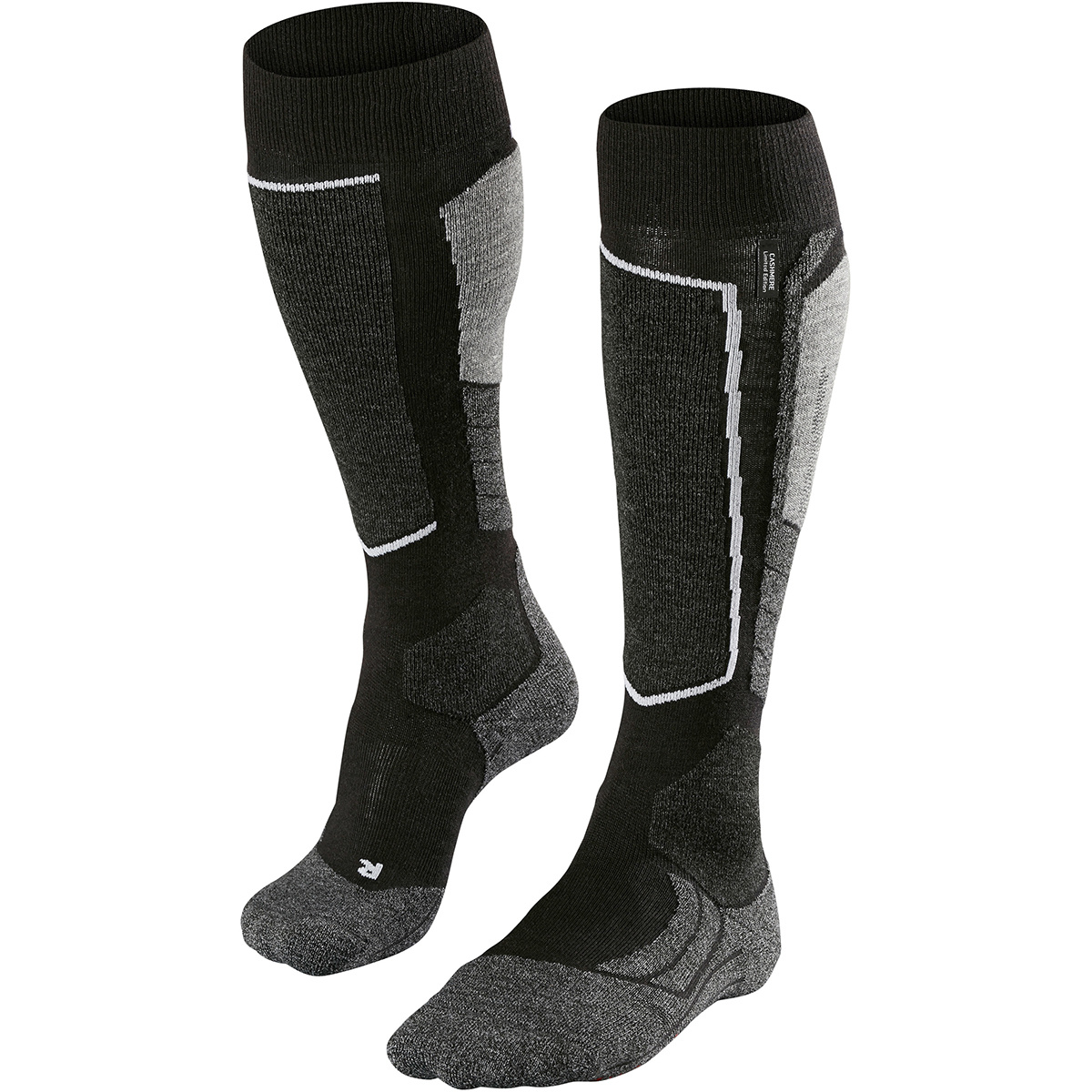 Falke Uomo Calze SK 2 (Taglia 46 , Nero)