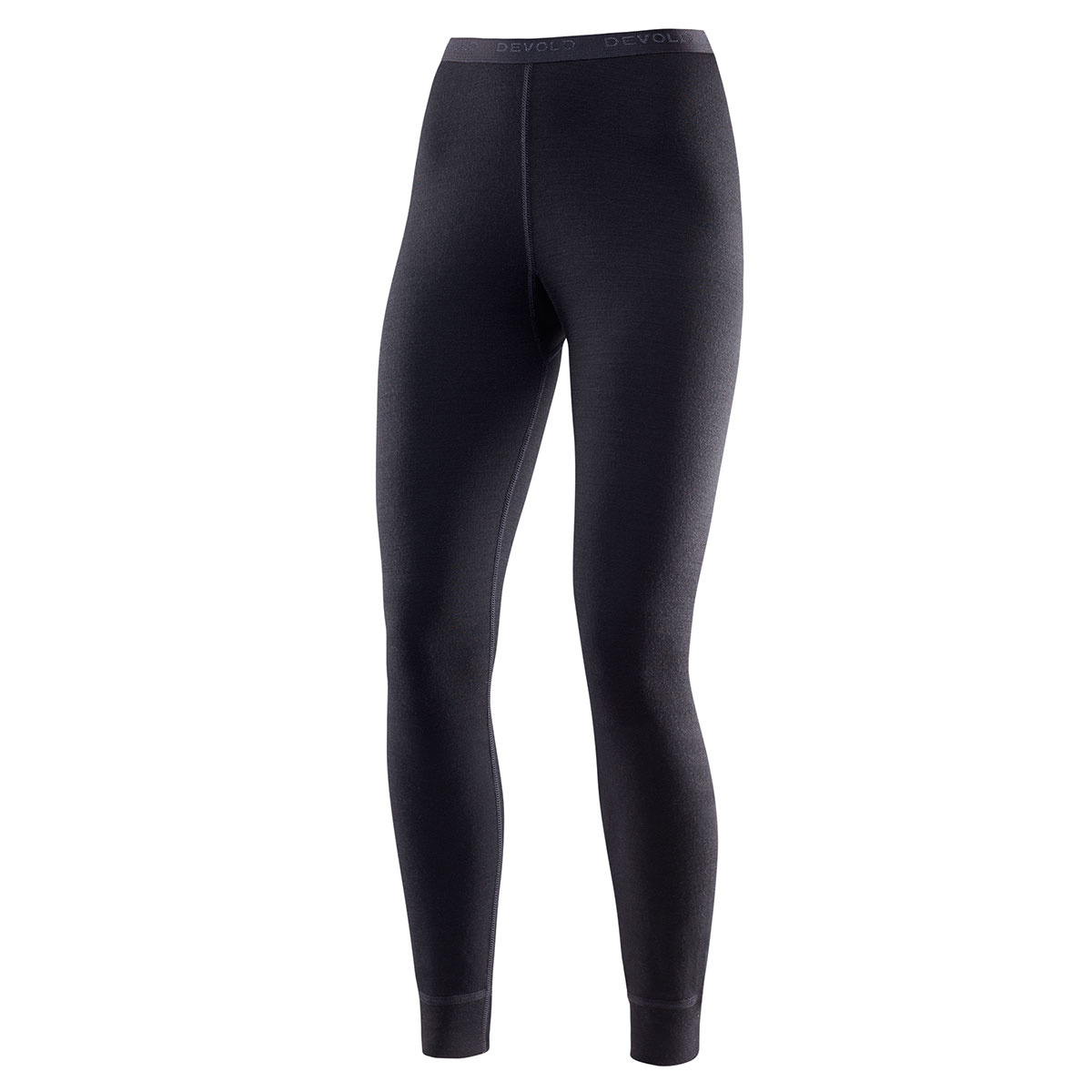 Devold Donna Pantaloni Duo Active Long Johns (Taglia L , Nero)