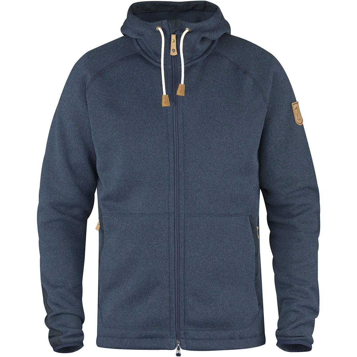 Fjällräven Herren Övik Fleece Hoodie Jacke (Größe L, blau)