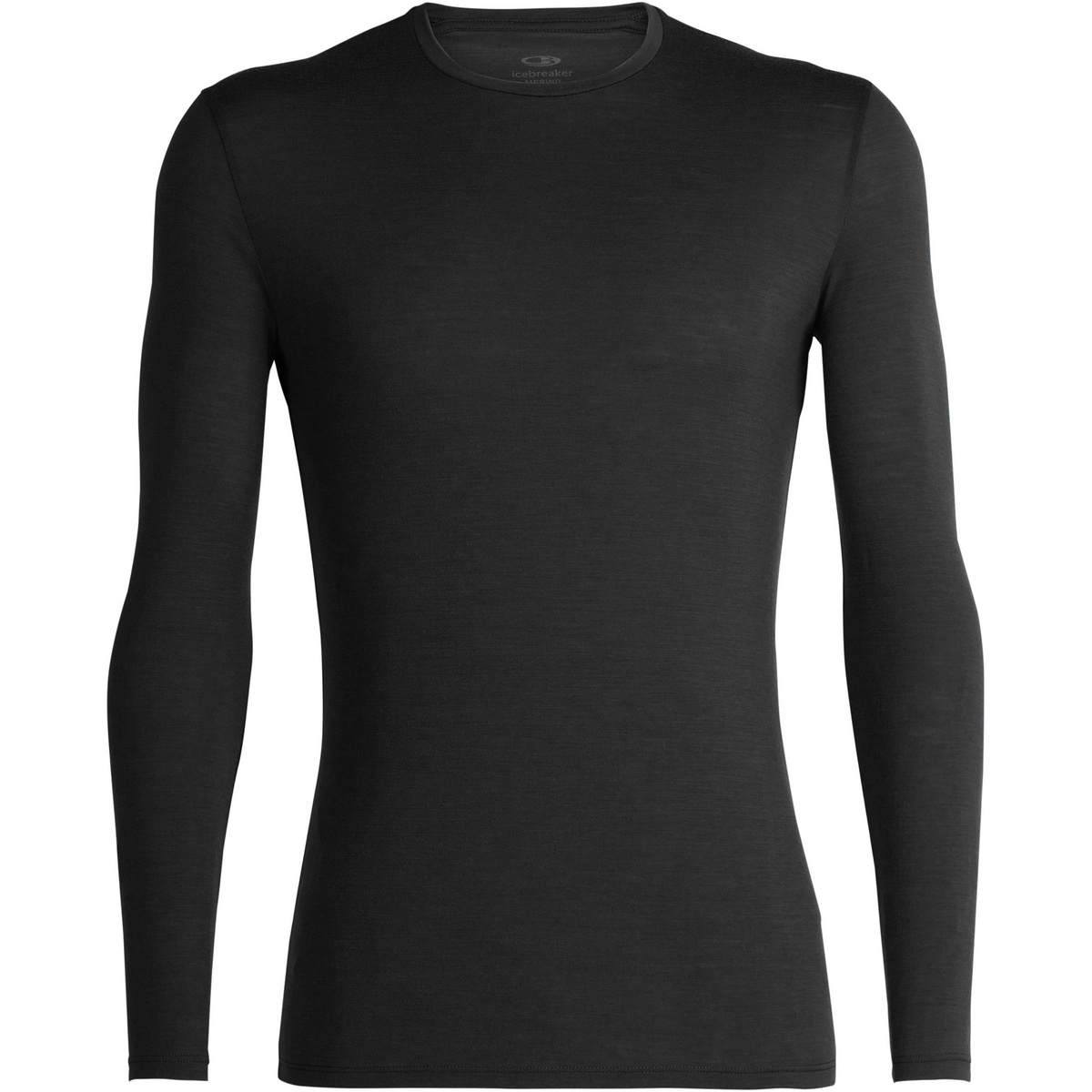 Image of Icebreaker Uomo Maglia baselayer a manica lunga Anatomica Crewe